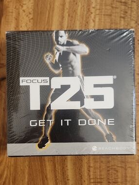 Focus T25 by BeachBody Alpha + Beta Sealed New